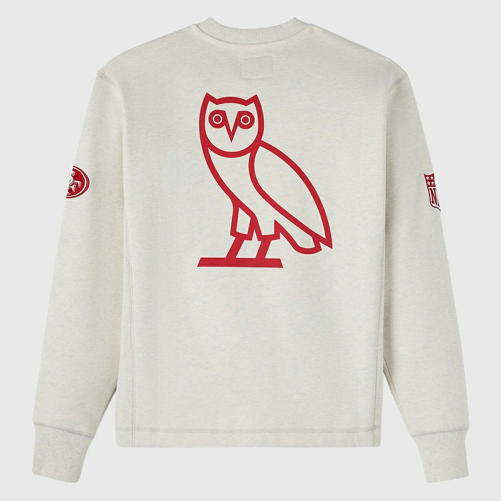 San Francisco 49ers OVO x NFL Unisex Fleece Sweatshirt | NFL Sale