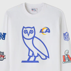 Los Angeles Rams OVO x NFL Unisex Long Sleeve T-Shirt | NFL Hot