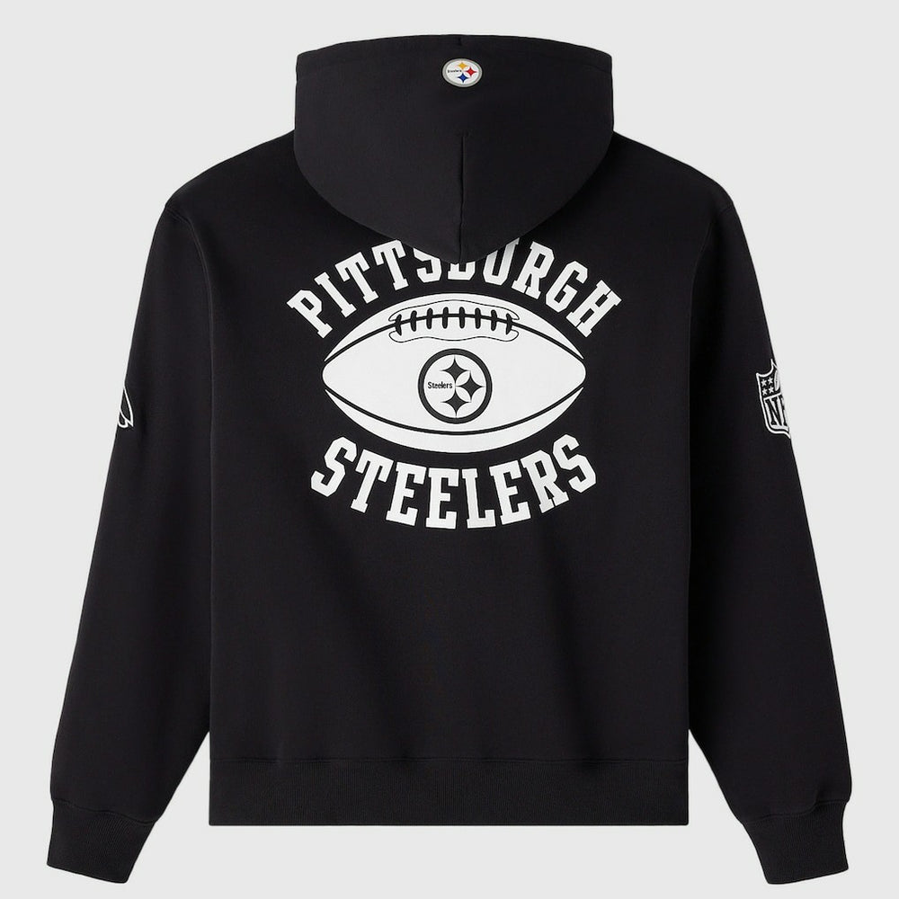 Pittsburgh Steelers OVO x NFL Unisex Full-Zip Waffle-Lined Hoodie | NFL Near me