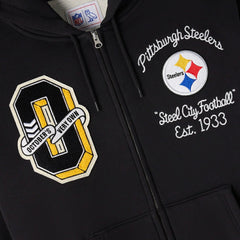 Pittsburgh Steelers OVO x NFL Unisex Full-Zip Waffle-Lined Hoodie | NFL Near me