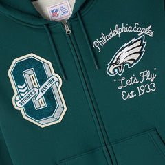 Philadelphia Eagles OVO x NFL Unisex Full-Zip Waffle-Lined Hoodie | NFL Sale