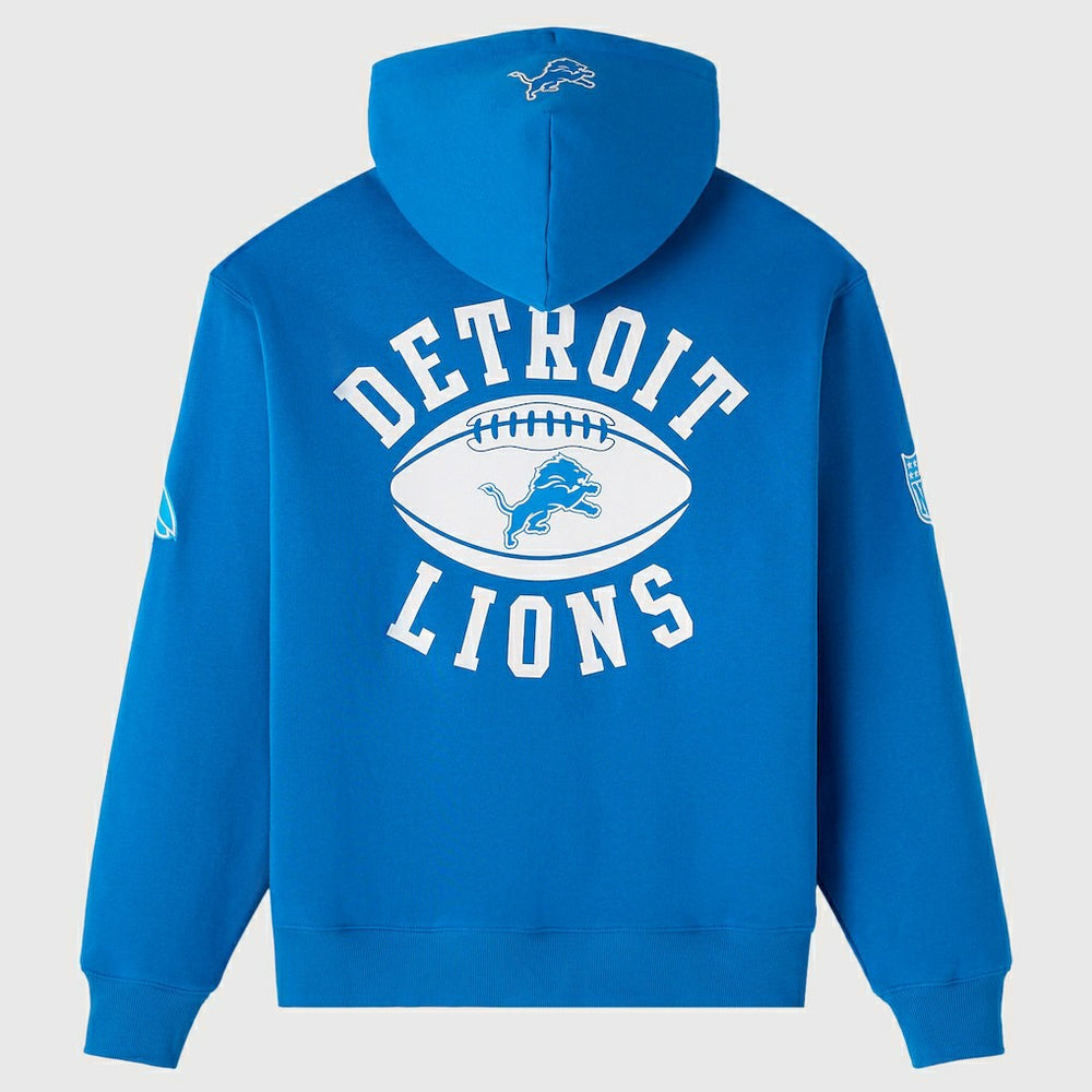 Detroit Lions OVO x NFL Unisex Full-Zip Waffle-Lined Hoodie | NFL Discount