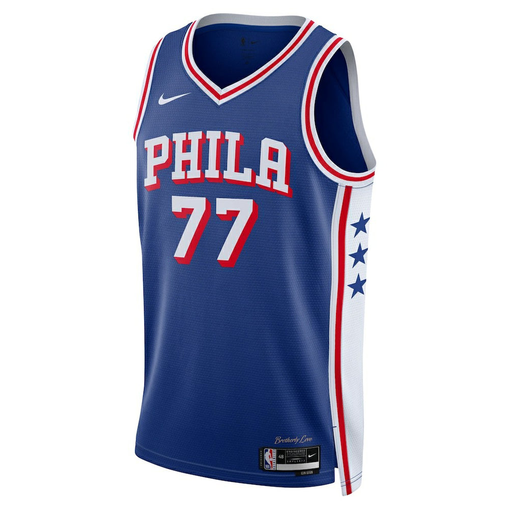 Royal VJ Edgecombe Philadelphia 76ers Unisex Swingman Jersey | NBA