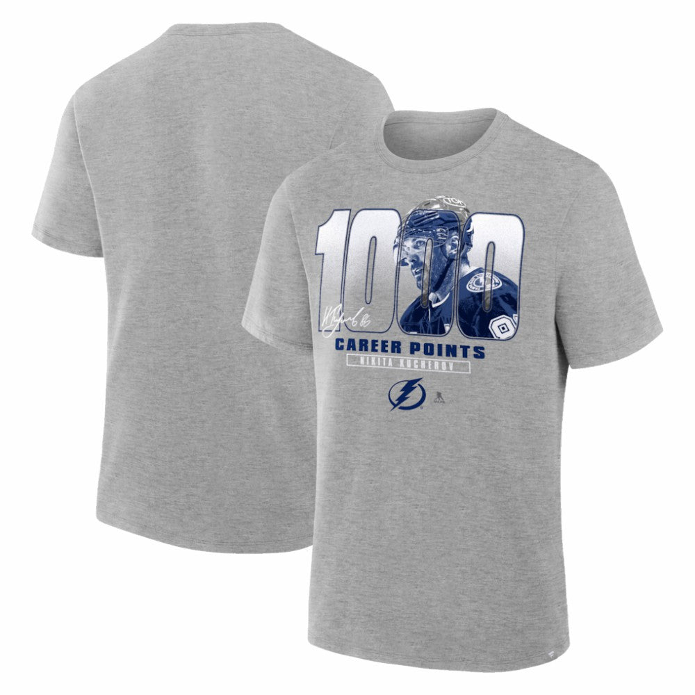 Nikita Kucherov Tampa Bay Lightning 1000 Career Points Legacy T-Shirt -  NHL T-shirts