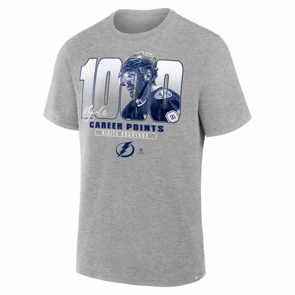 Nikita Kucherov Tampa Bay Lightning 1000 Career Points Legacy T-Shirt -  NHL T-shirts