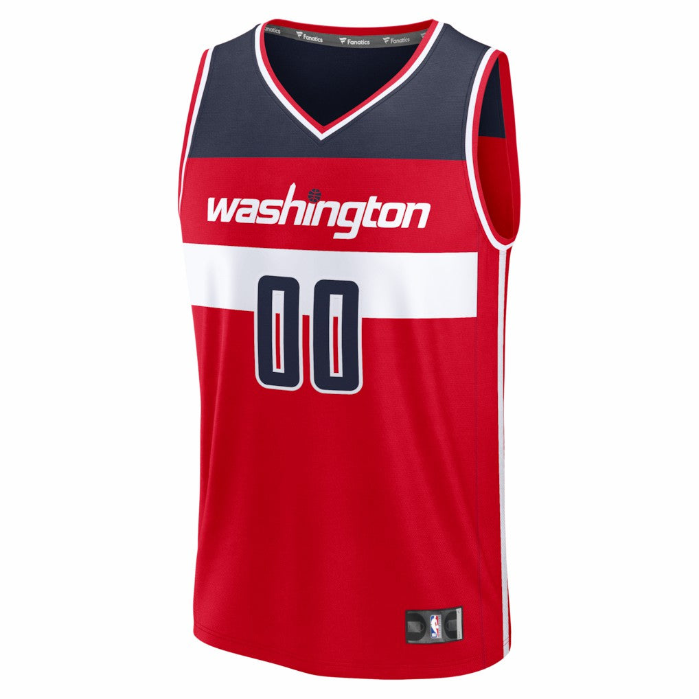 Red Washington Wizards Fastbreak Custom Jersey | NBA