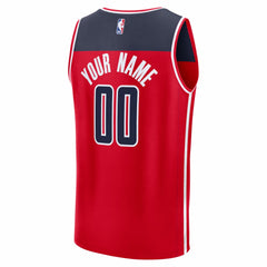 Red Washington Wizards Fastbreak Custom Jersey | NBA