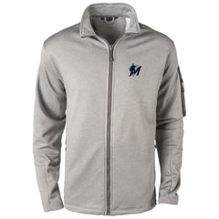 Miami Marlins Dunbrooke Pacific Full-Zip Fleece Jacket - MLB Jackets