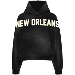 New Orleans Saints WRLDINVSN x  Unisex Cozy Cropped Hoodie | NFL New