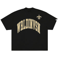 New Orleans Saints WRLDINVSN x  Unisex Oversized Arch T-Shirt | NFL Near me