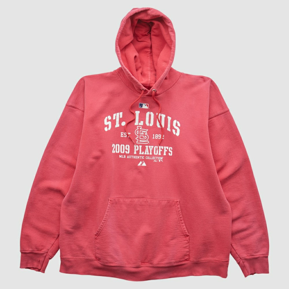St. Louis Cardinals Majestic 2009 Hooded Pullover Sweatshirt - MLB Pullover