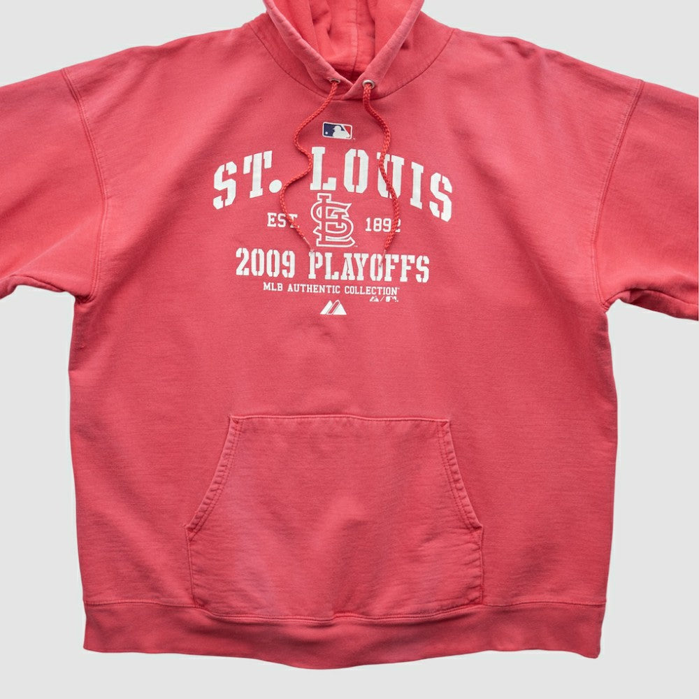 St. Louis Cardinals Majestic 2009 Hooded Pullover Sweatshirt - MLB Pullover