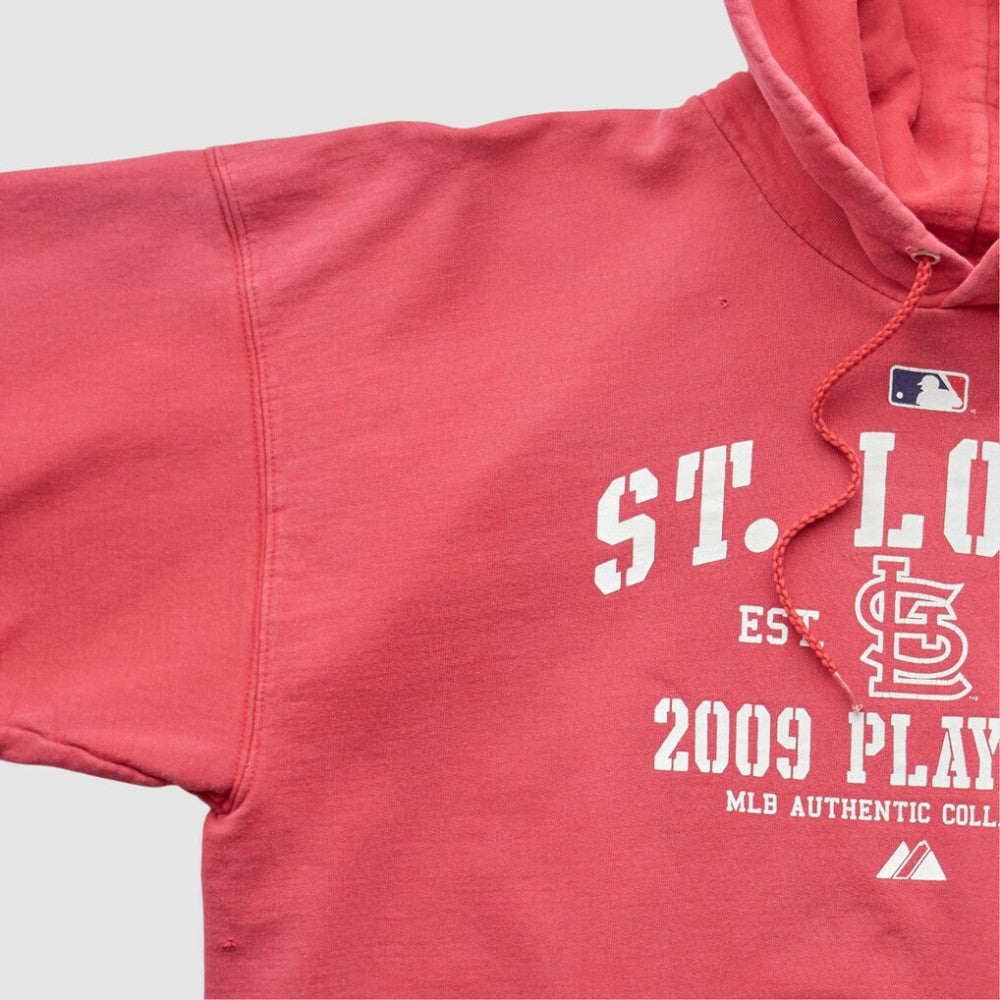 St. Louis Cardinals Majestic 2009 Hooded Pullover Sweatshirt - MLB Pullover
