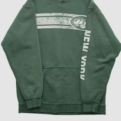 New York Jets 2000s Hooded Pullover Sweatshirt | NFL Online