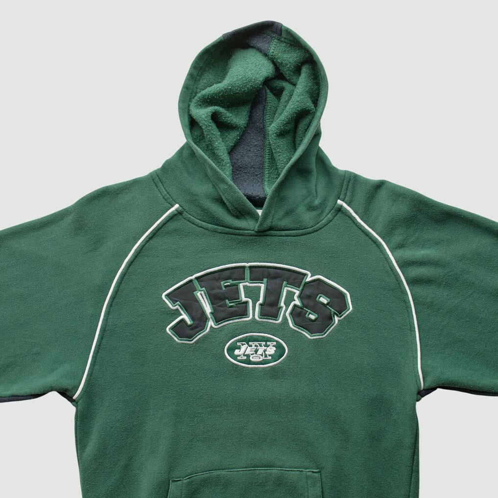 New York Jets NFL 2000s Hooded Pullover Sweatshirt | NFL Discount