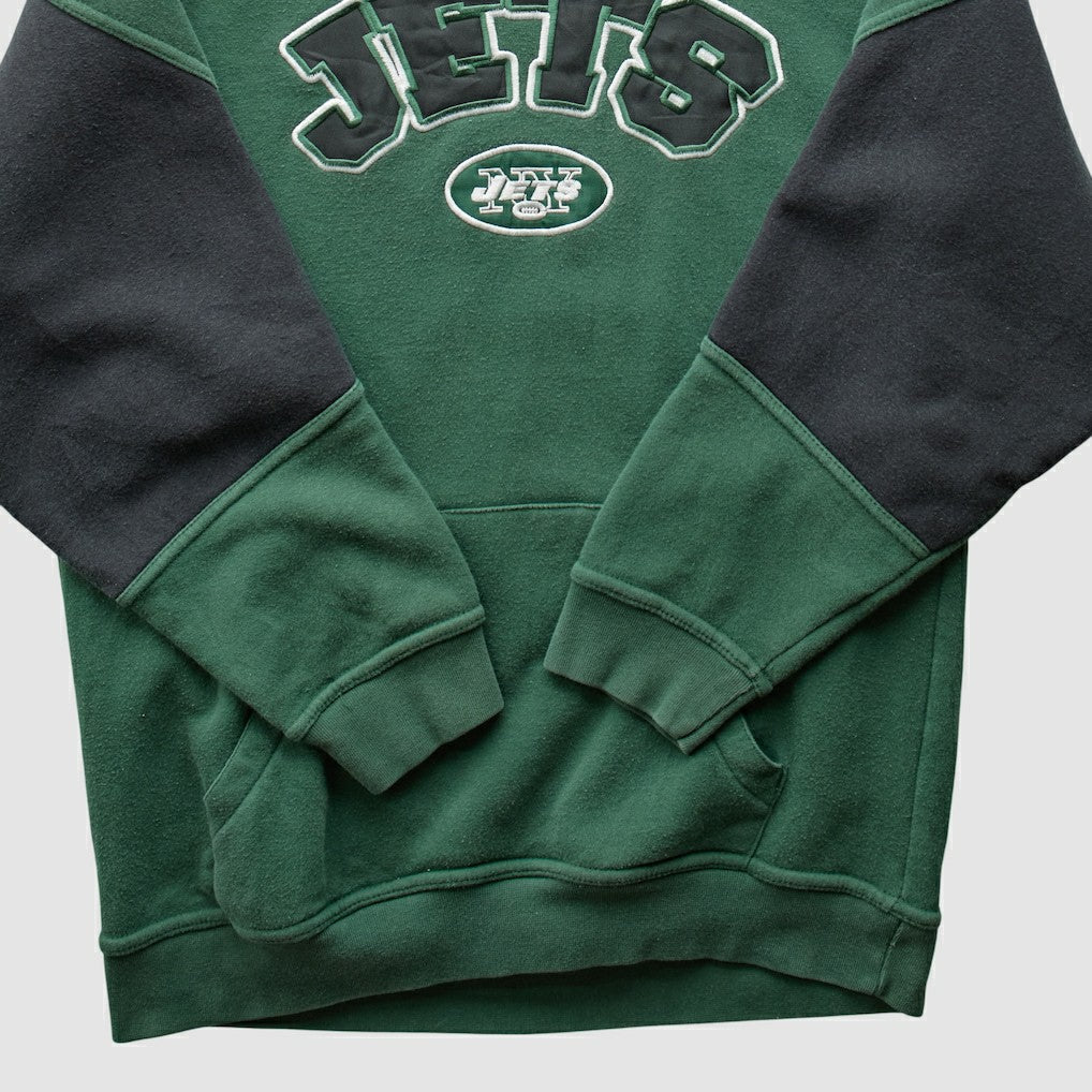 New York Jets NFL 2000s Hooded Pullover Sweatshirt | NFL Discount