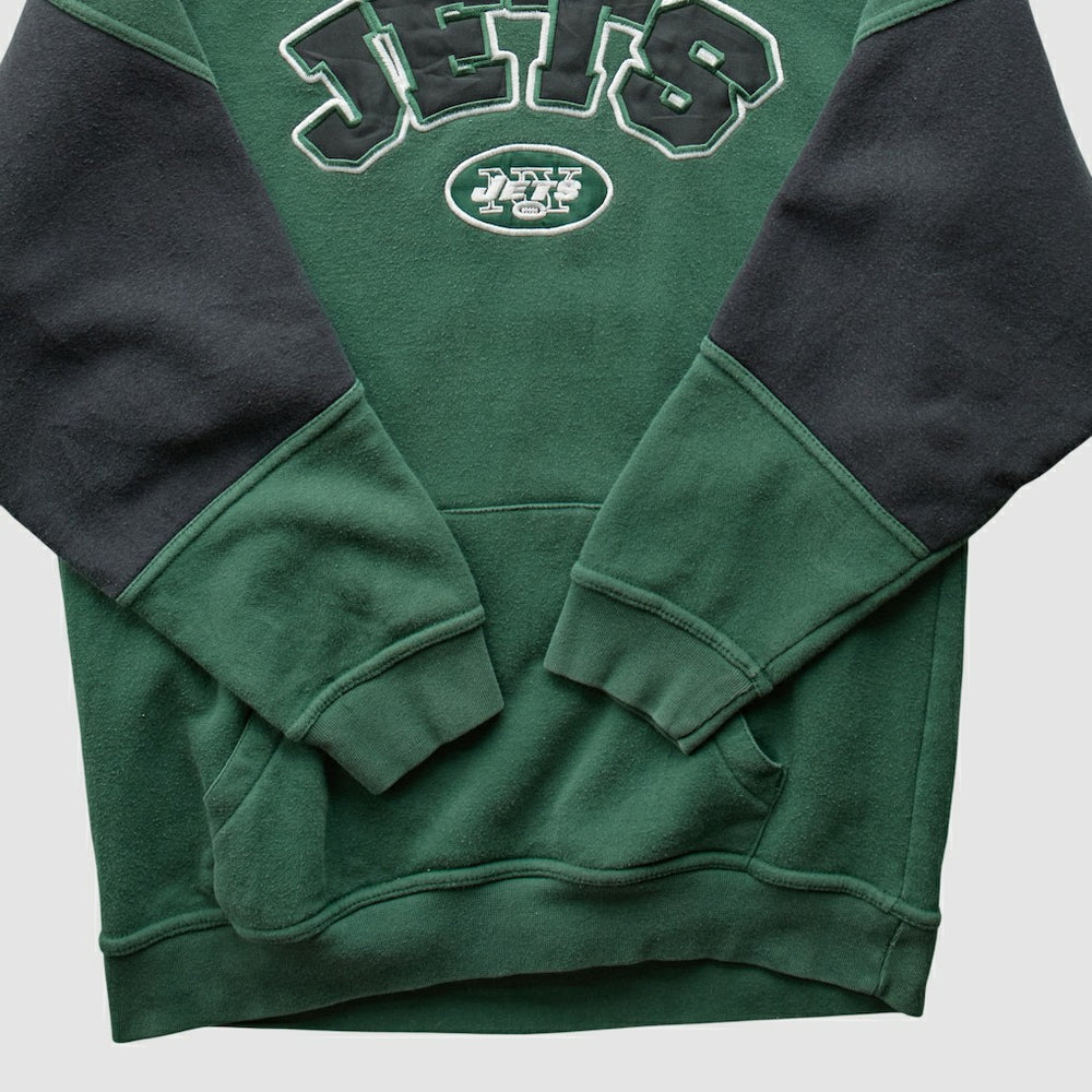 New York Jets NFL 2000s Hooded Pullover Sweatshirt | NFL Discount