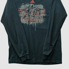 Black Philadelphia 76ers 2000s Long Sleeve T-shirt | NBA