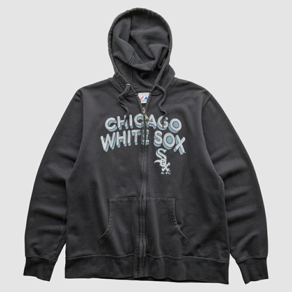 Chicago White Sox Majestic 2010 Hooded Full Zip Sweatshirt - MLB Sweatshirts