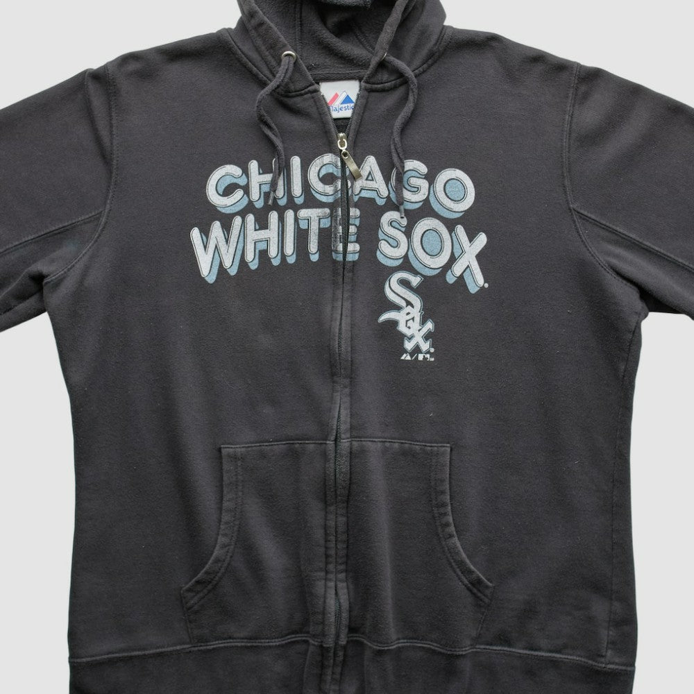 Chicago White Sox Majestic 2010 Hooded Full Zip Sweatshirt - MLB Sweatshirts