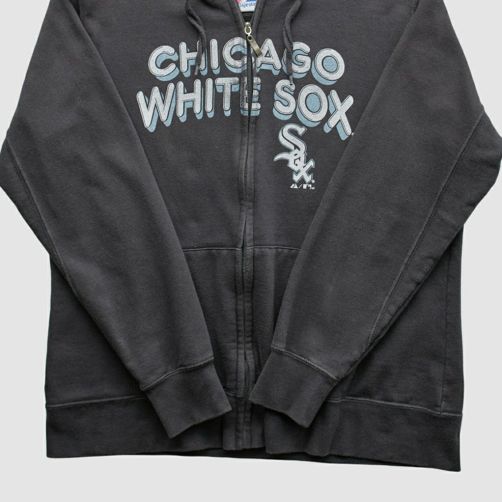 Chicago White Sox Majestic 2010 Hooded Full Zip Sweatshirt - MLB Sweatshirts