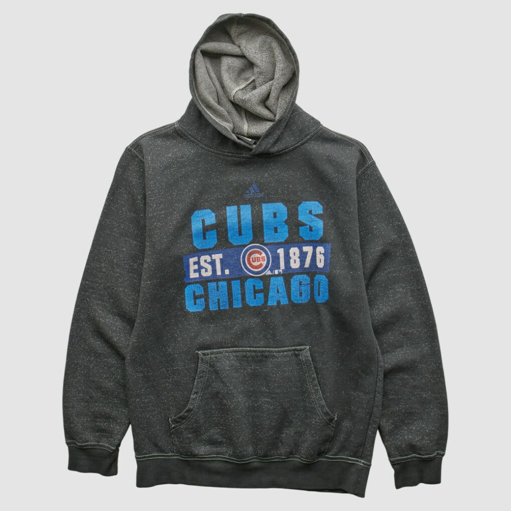 Chicago Cubs Adidas 2010s Hooded Pullover Sweatshirt - MLB Pullover