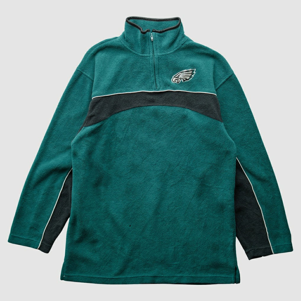 Philadelphia Eagles NFL 2000s 1/4 Zip Sweatshirt | NFL New