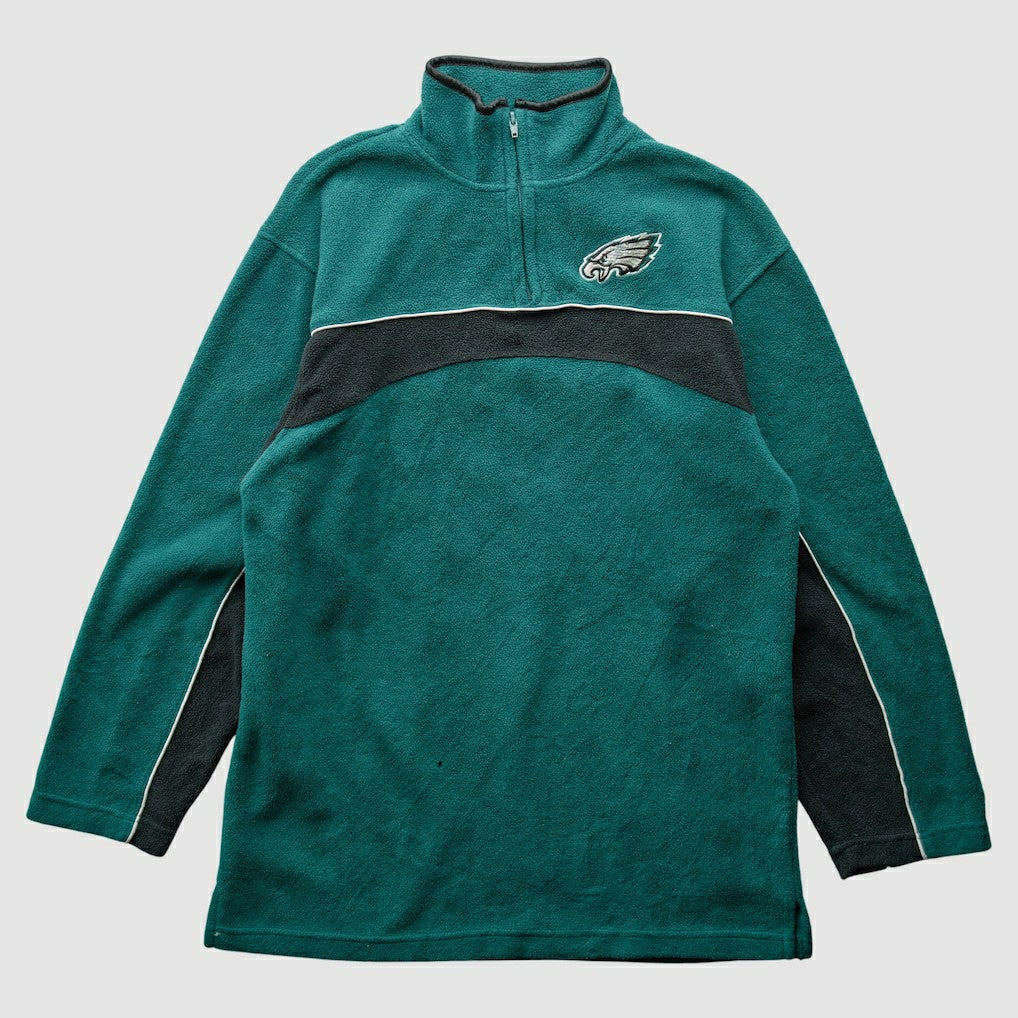 Philadelphia Eagles NFL 2000s 1/4 Zip Sweatshirt | NFL New