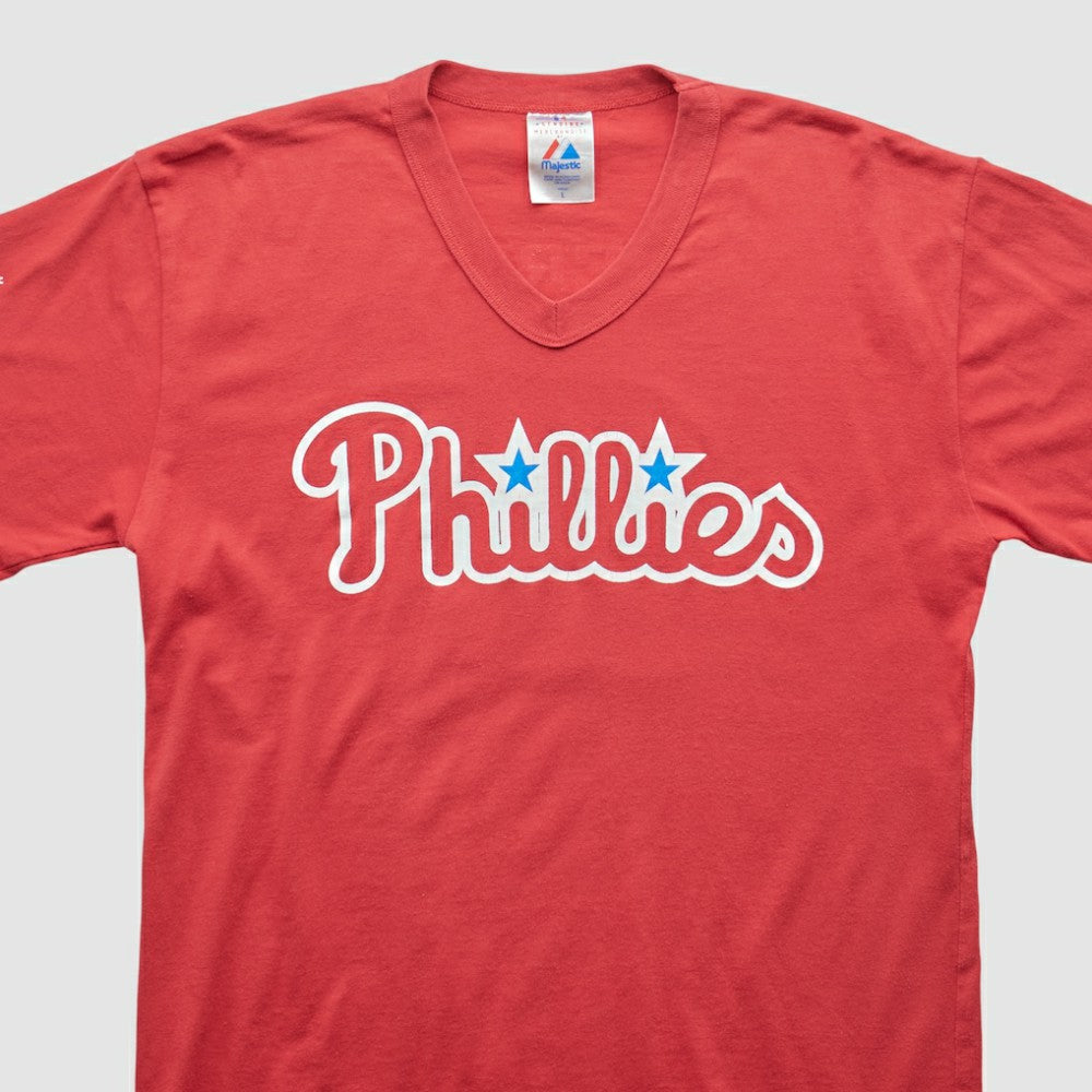 Philadelphia Phillies Majestic 2000s T-shirt - MLB T-shirts