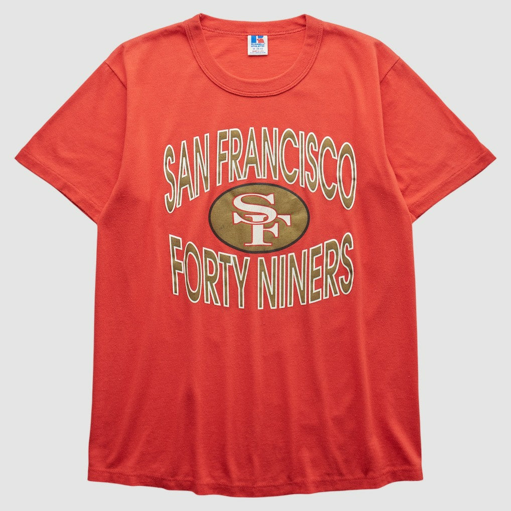San Francisco 49ers Russell 90s T-shirt | NFL Near me