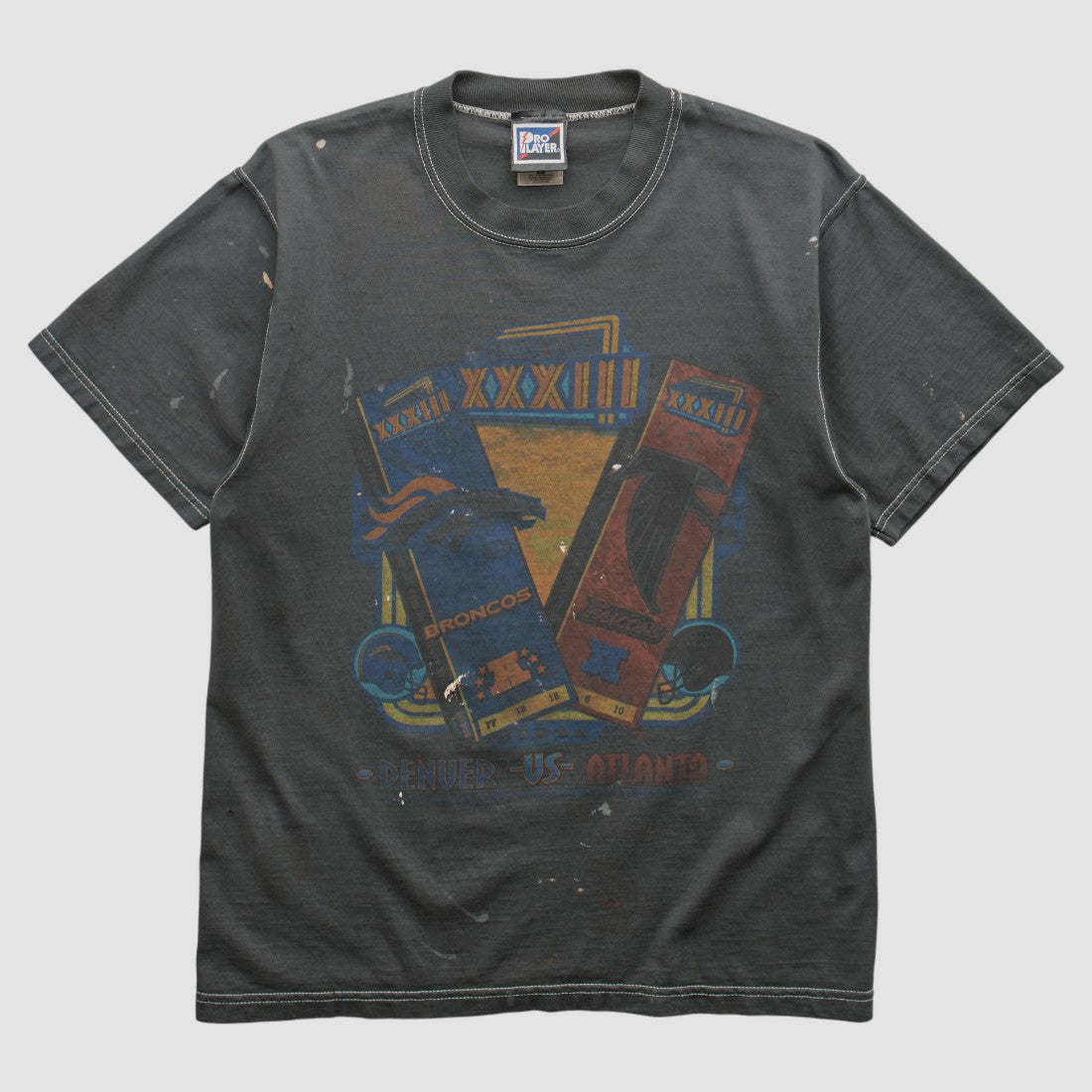 Denver Broncos Superbowl XXXIII Pro Player 1999 T-shirt | NFL Discount