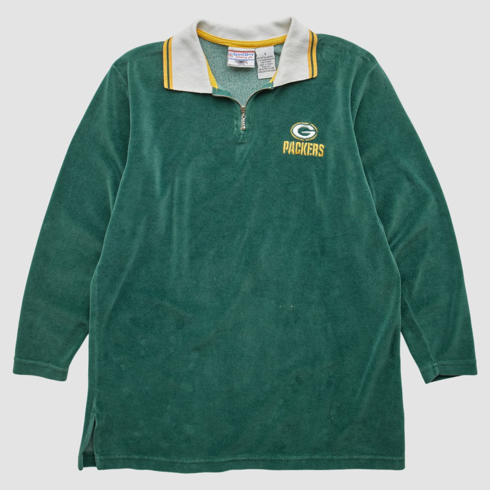 Green Bay Packers Game Day Clothing 90s 1/4 Zip Sweatshirt | NFL On sale