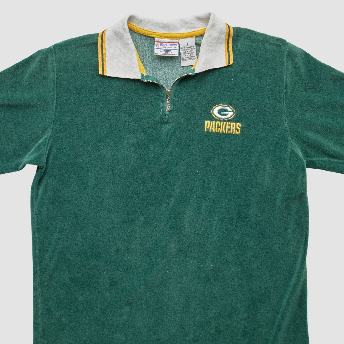 Green Bay Packers Game Day Clothing 90s 1/4 Zip Sweatshirt | NFL On sale