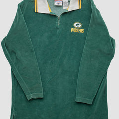 Green Bay Packers Game Day Clothing 90s 1/4 Zip Sweatshirt | NFL On sale