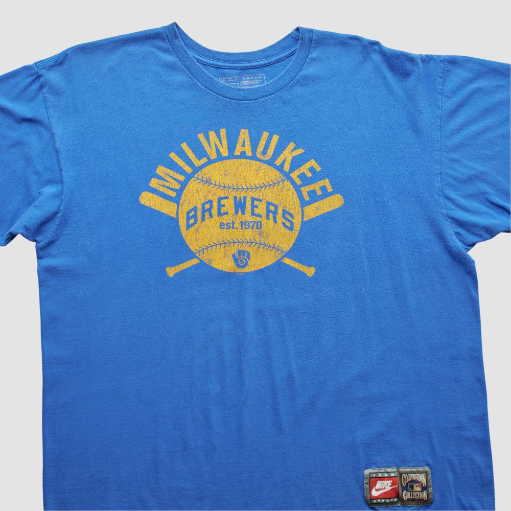Milwaukee Brewers Nike 2000s T-shirt - MLB T-shirts