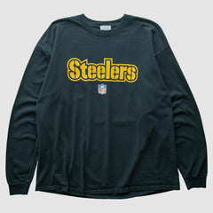 Pittsburgh Steelers Reebok 2000s Long Sleeve T-shirt | NFL Outlet