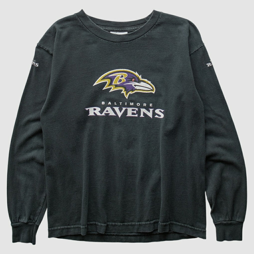 Baltimore Ravens Reebok 2000s Long Sleeve T-shirt | NFL Hot