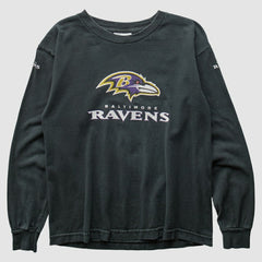 Baltimore Ravens Reebok 2000s Long Sleeve T-shirt | NFL Hot