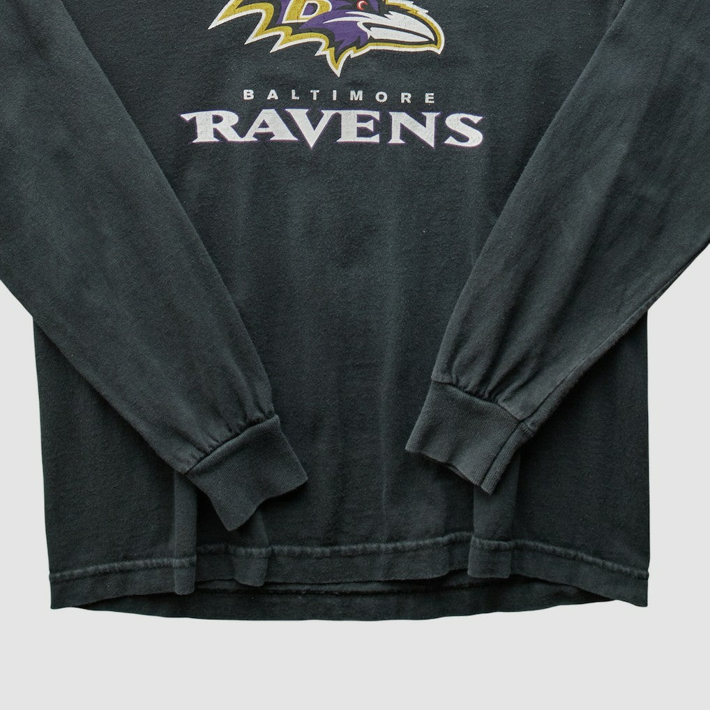 Baltimore Ravens Reebok 2000s Long Sleeve T-shirt | NFL Hot