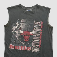 Charcoal Chicago Bulls CSA 1998 Tank sale | NBA