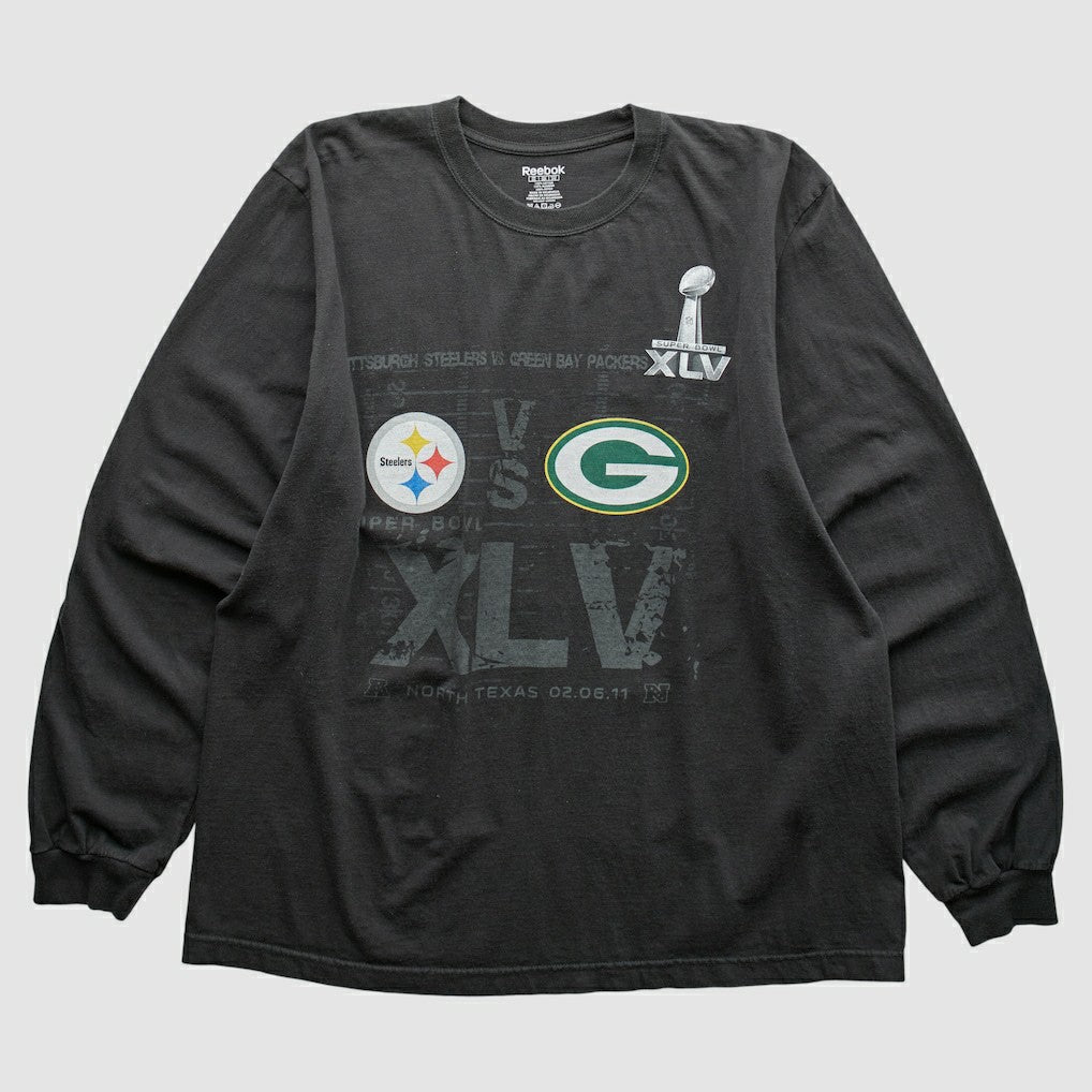 Pittsburgh Steelers Superbowl XLV Reebok 2011 Long Sleeve T-shirt | NFL US