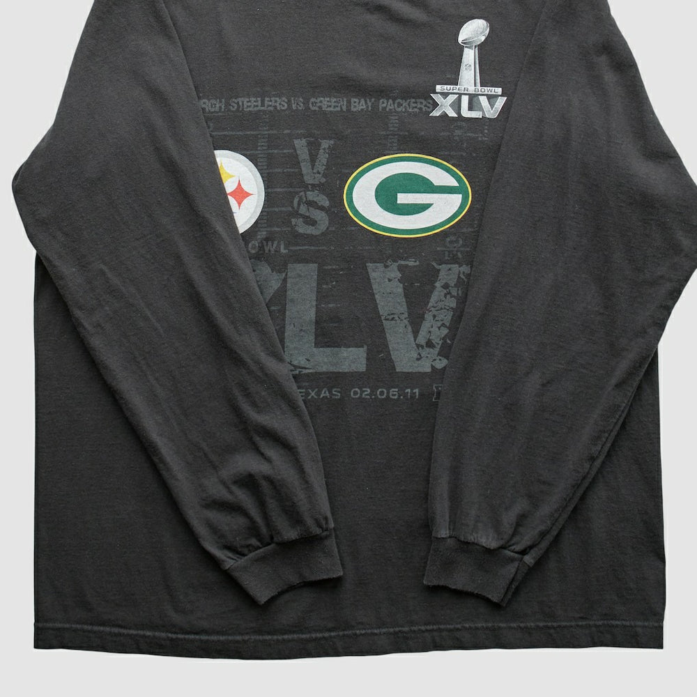 Pittsburgh Steelers Superbowl XLV Reebok 2011 Long Sleeve T-shirt | NFL US