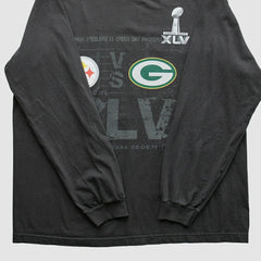 Pittsburgh Steelers Superbowl XLV Reebok 2011 Long Sleeve T-shirt | NFL US