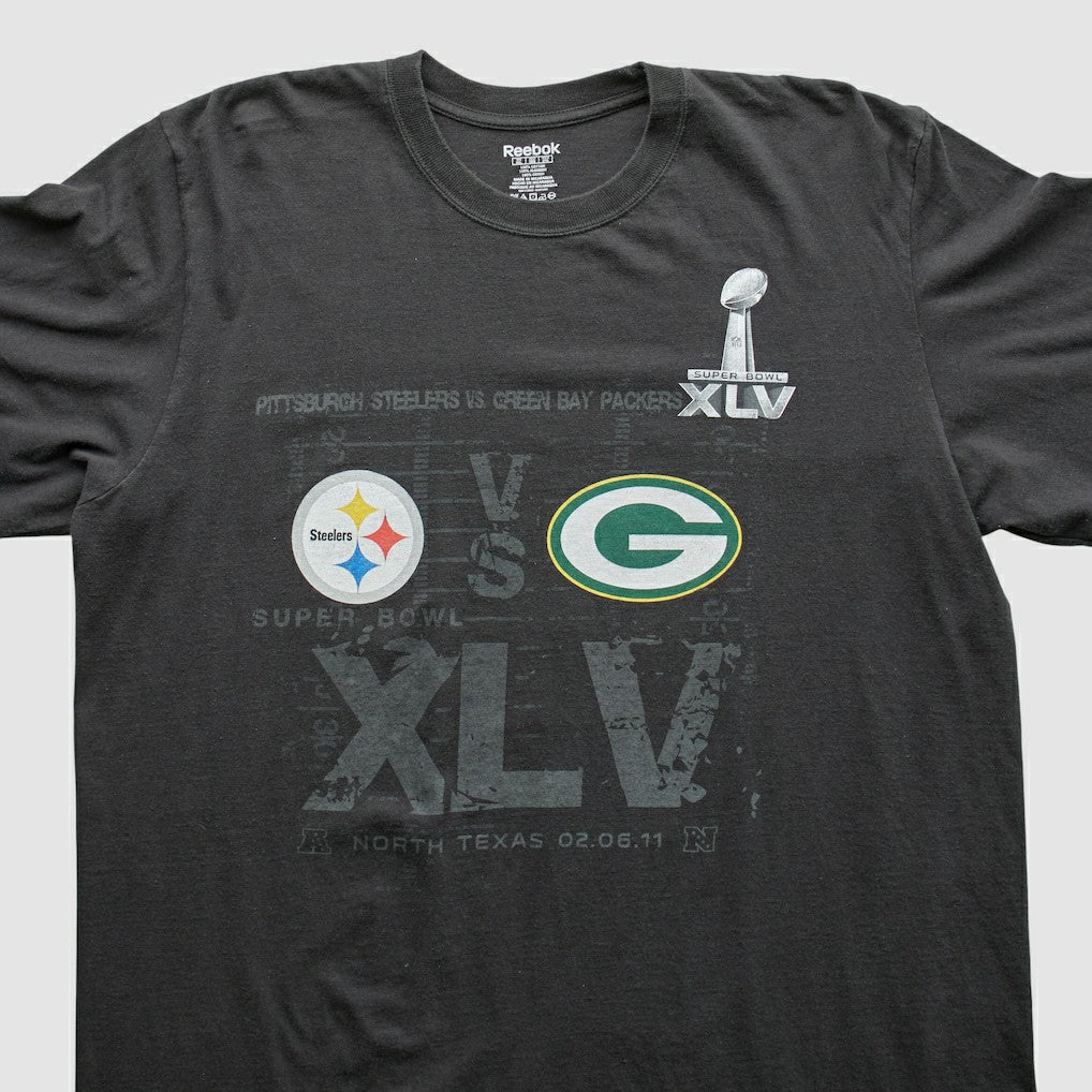 Pittsburgh Steelers Superbowl XLV Reebok 2011 Long Sleeve T-shirt | NFL US
