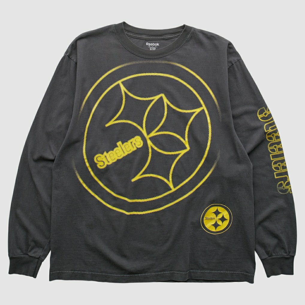 Pittsburgh Steelers Reebok 2000s Long Sleeve T-shirt | NFL Near me