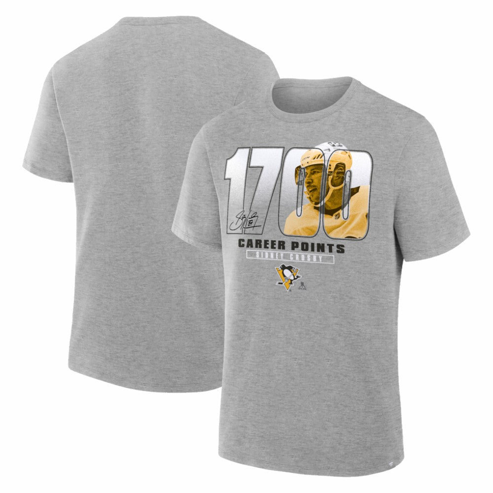 Sidney Crosby Pittsburgh Penguins Legacy Milestone T-Shirt -  NHL T-shirts