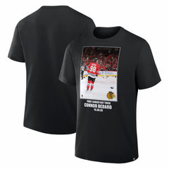 Connor Bedard Chicago Blackhawks Legacy Milestone T-Shirt -  NHL T-shirts