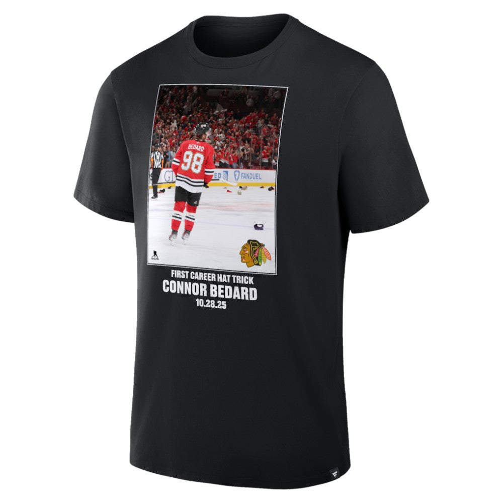 Connor Bedard Chicago Blackhawks Legacy Milestone T-Shirt -  NHL T-shirts