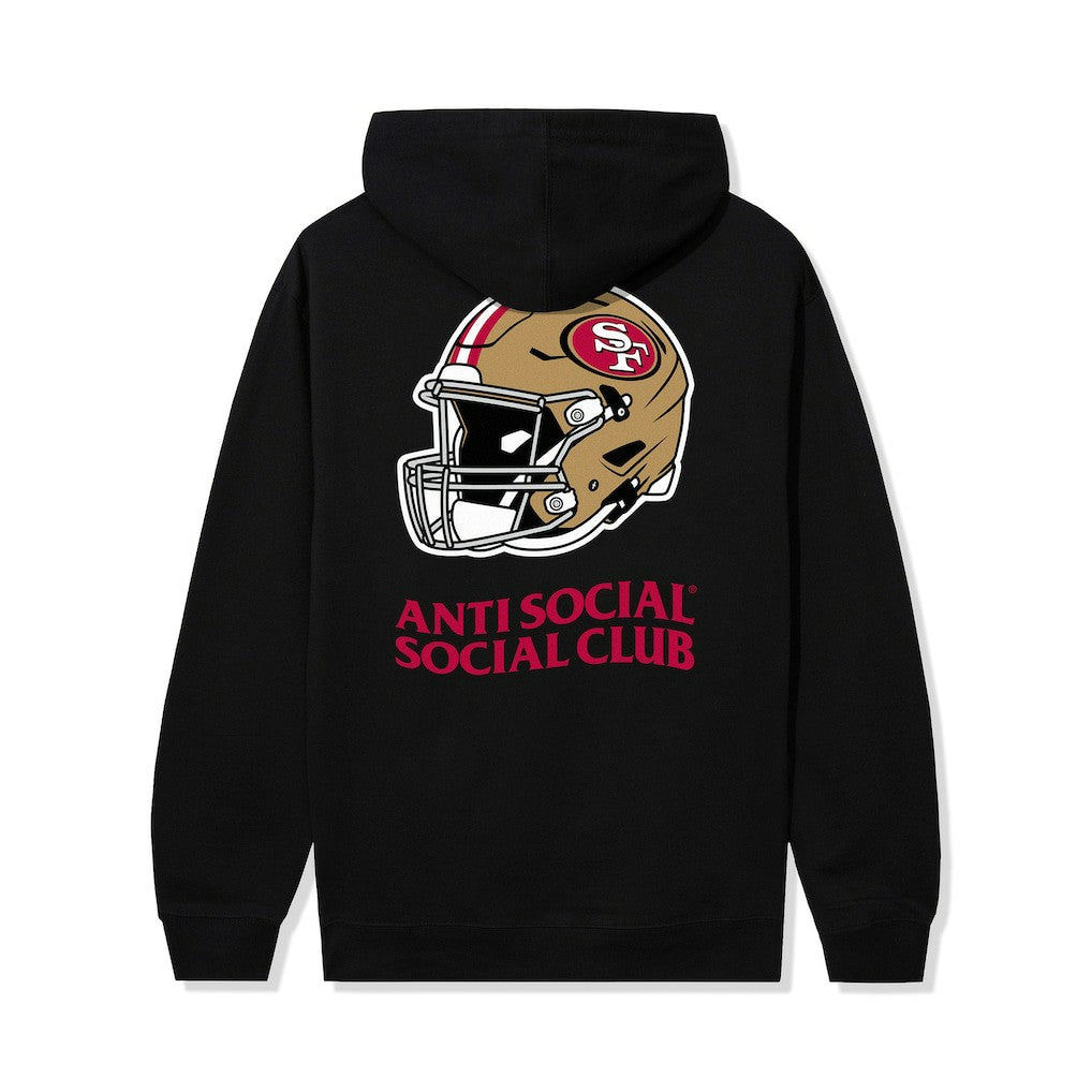 San Francisco 49ers AntiSocialSocialClub x NFL Unisex Impact Hoodie | NFL New