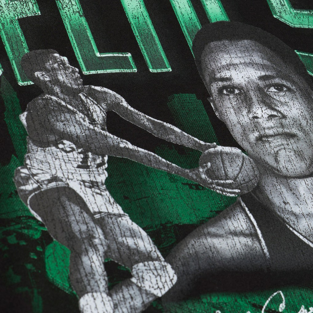 Black Chuck Cooper Boston Celtics 75th Anniversary Pioneers Player T-Shirt | NBA